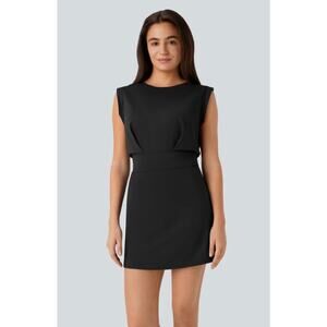 Brand New Halara Women's Size Small Quick Dry Softly Zero Sleeveless Mini Dress